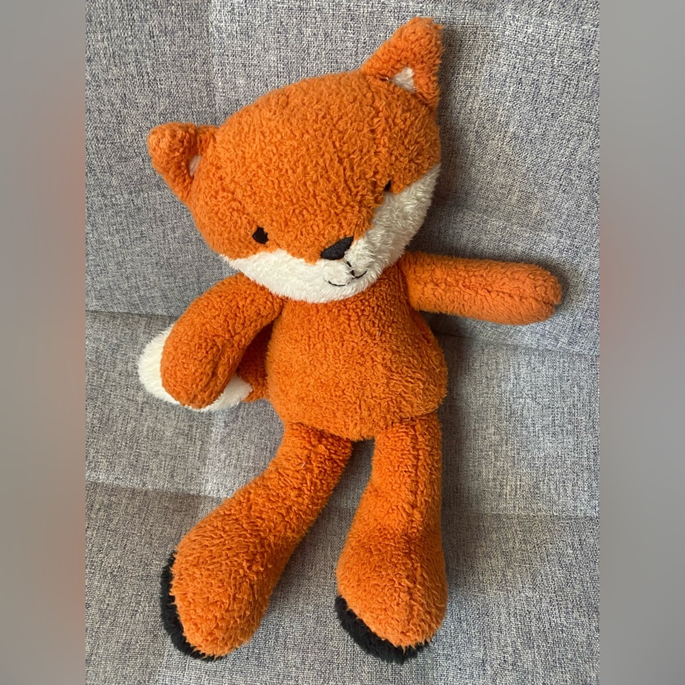 Charming Lambs & Ivy Little Pirates Freddy the Orange Fox Stuffed Animal